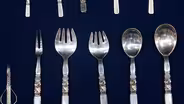 Appraisal: Georg Jensen Sterling Flatware, ca. 1930