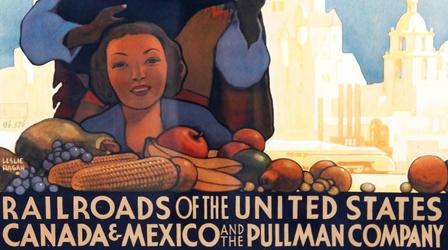 Video thumbnail: Antiques Roadshow Appraisal: 1939 American Railroad Travel Poster