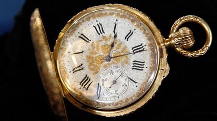 Video thumbnail: Antiques Roadshow Appraisal:Julius Assmann Gold Half-Hunter Watch, ca. 1880