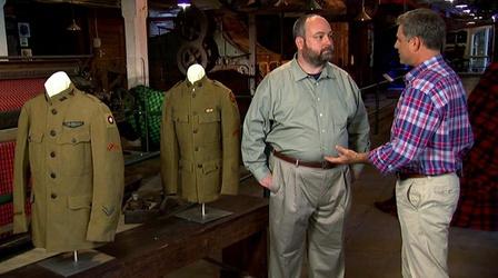 Video thumbnail: Antiques Roadshow Field Trip: WWI Uniforms