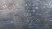 Appraisal: Kennedy Silver Box & Signed Letters