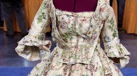 Video thumbnail: Antiques Roadshow Appraisal: French Brocade Dress, ca. 1775