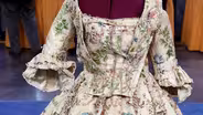 Appraisal: French Brocade Dress, ca. 1775