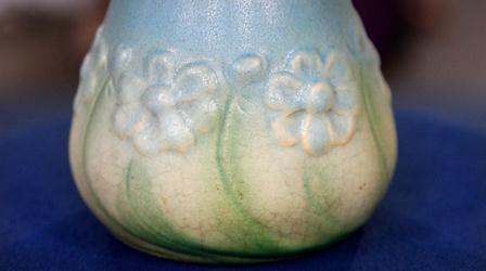 Video thumbnail: Antiques Roadshow Appraisal: 1903 Van Briggle Vase with Flowers