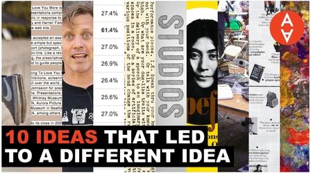 Video thumbnail: The Art Assignment Ten Ideas That led to a Different Idea