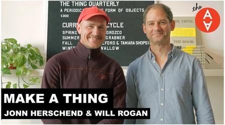 Video thumbnail: The Art Assignment Make a Thing - Jonn Herschend & Will Rogan