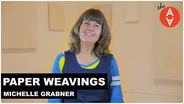 Paper Weavings - Michelle Grabner