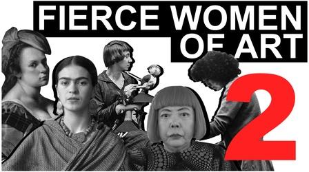 Video thumbnail: The Art Assignment Fierce Women of Art 2