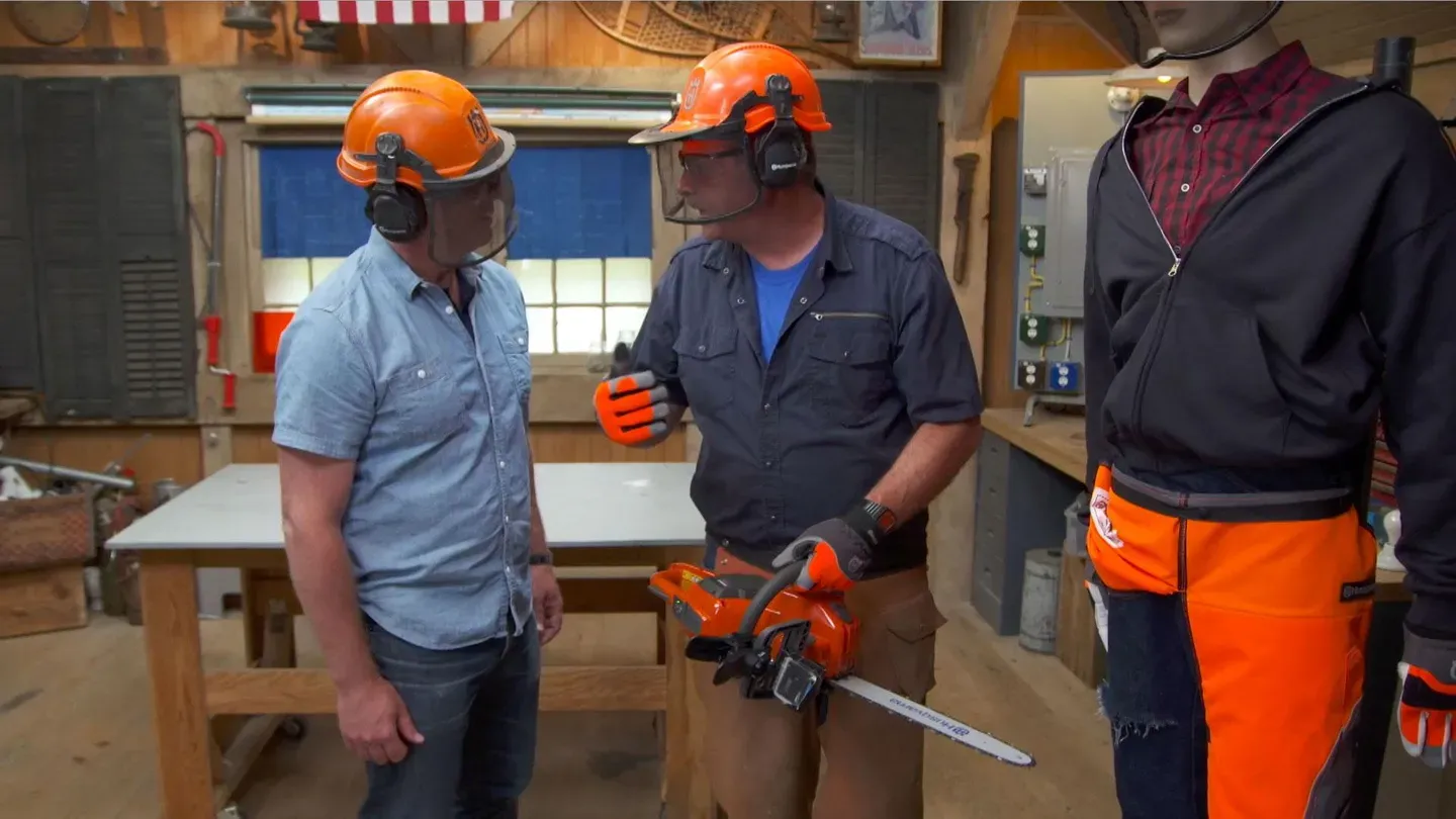 Ask This Old House | Chainsaw, Wire Garage