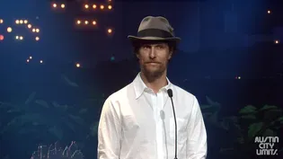Austin City Limits Hall of Fame 2014: Matthew McConaughey 