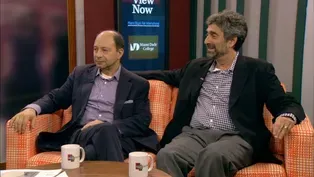 Mitchell Kaplan and Harold Augenbraum at Miami Book Fair