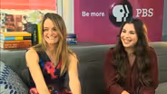 Victoria Aveyard and Sara Shepard at 2016 Miami Book Fair