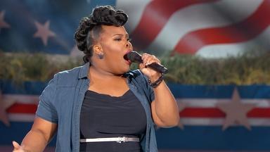 Amber Riley Performs "I'm So Excited"