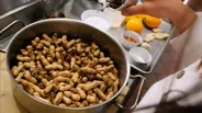 Kale Salad with Pickled Peanuts