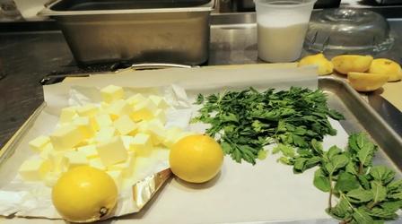 Video thumbnail: A Chef's Life Compound Ramp Butter for Steak and Baked Potato