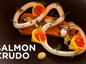 Salmon Crudo