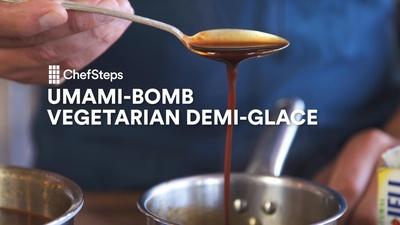 Umami-Bomb Vegetarian Demi Glace