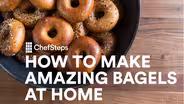 Amazing Chewy Bagels From Scratch