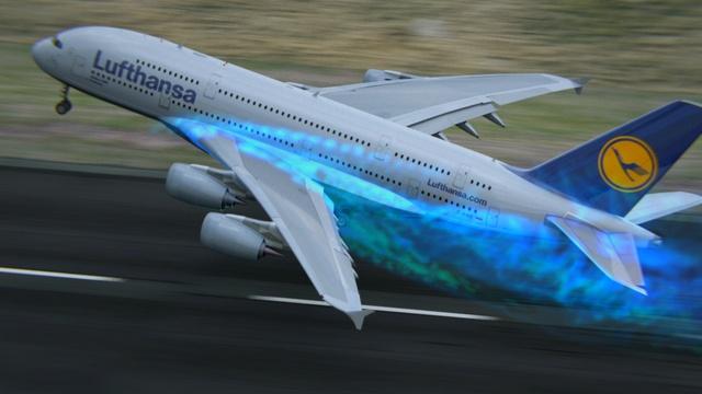 The World's Biggest Passenger Plane Takes Off