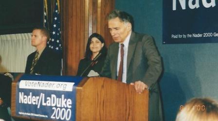Ralph Nader Decides to Run in 2000