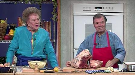 Video thumbnail: Cooking in Concert Julia Child and Jacques Pepin Create A Classic Holiday Meal