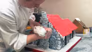 Building and decorating a Gingerbread house
