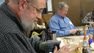 Woodcarver Harley Refsal talks about materials