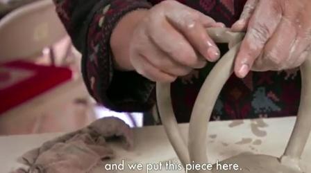 Video thumbnail: Craft in America Veronica Castillo builds a Tree of Life - Assembling
