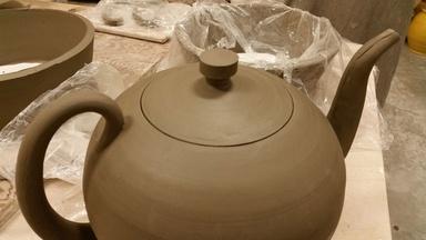 Linda Sikora Assembles Teapot