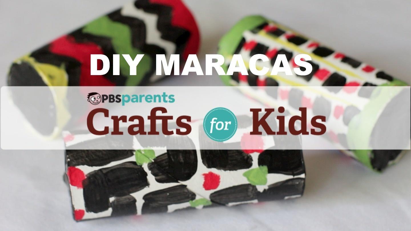 Tp Roll Maracas Crafts For Kids Pbs Kids For Parents