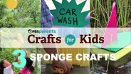 Three Summer Sponge Crafts