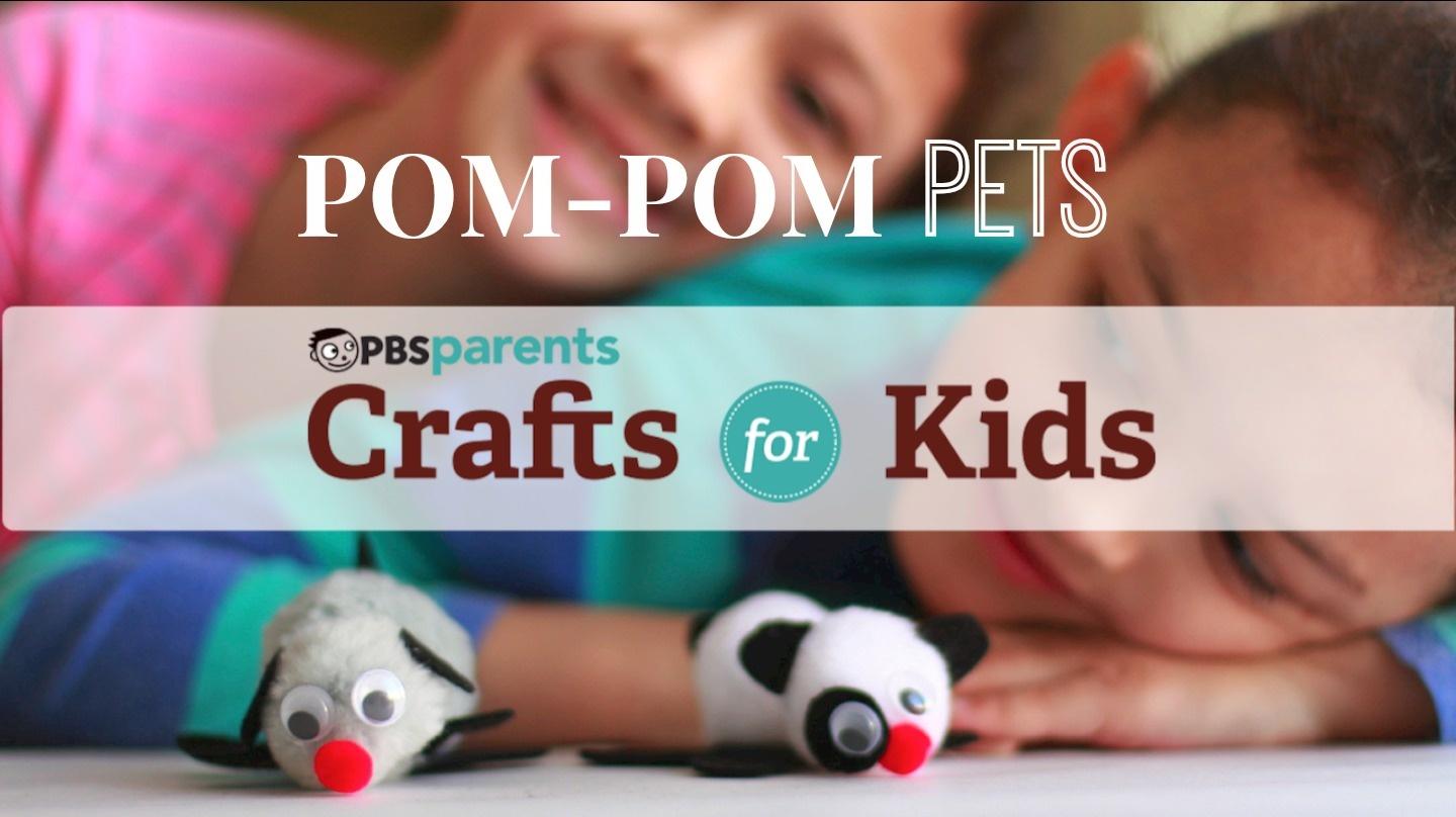 Pom Pom Pets Crafts For Kids Pbs Kids For Parents