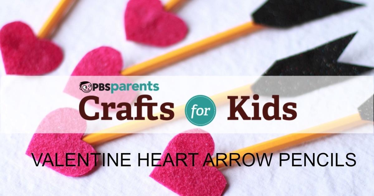 Crafts for Kids, Valentine's Day Pencils, Season 1, Episode 29