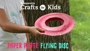 Paper Plate Flying Disc