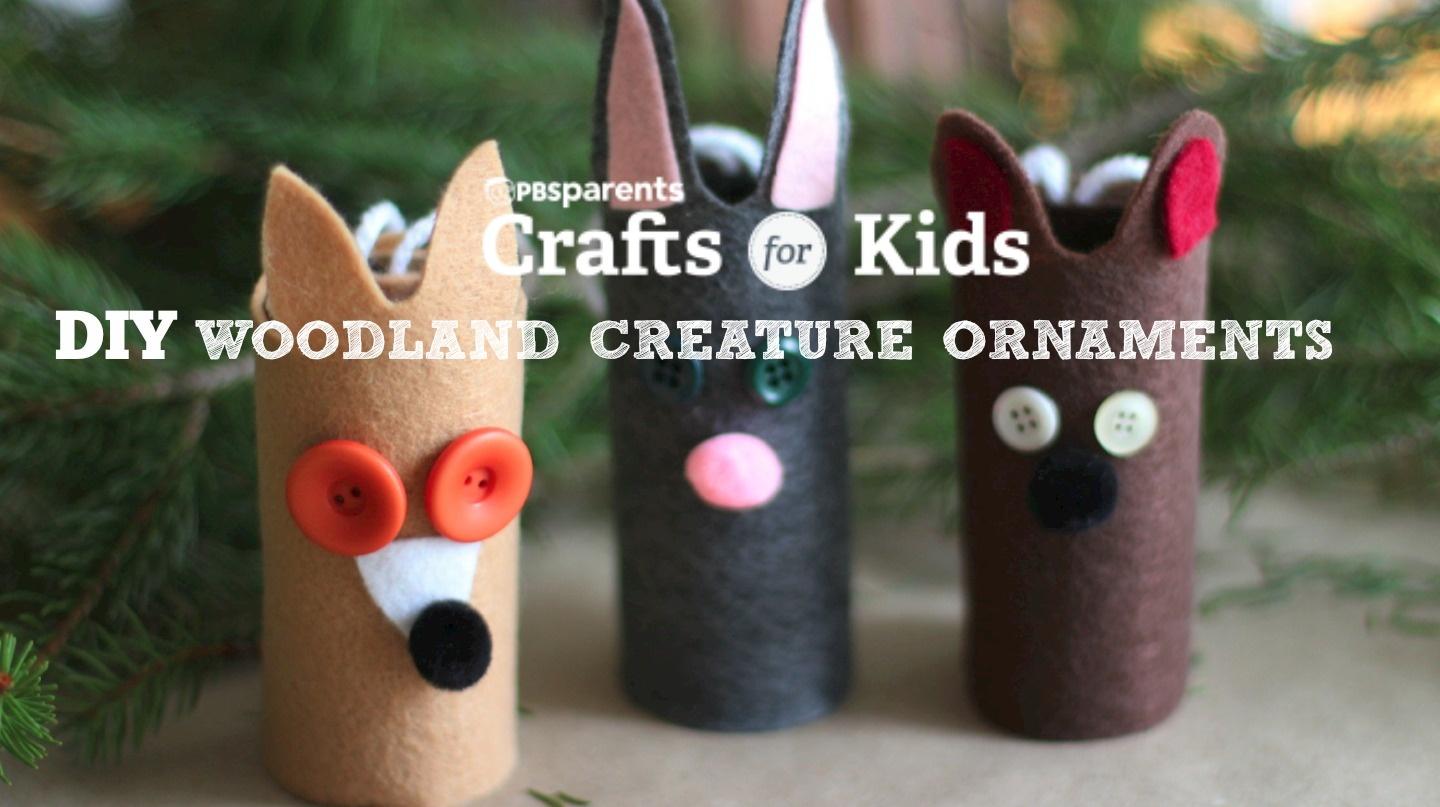 Woodland Creature Cup Crafts