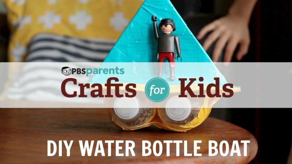 DIY Water Bottle Boat image