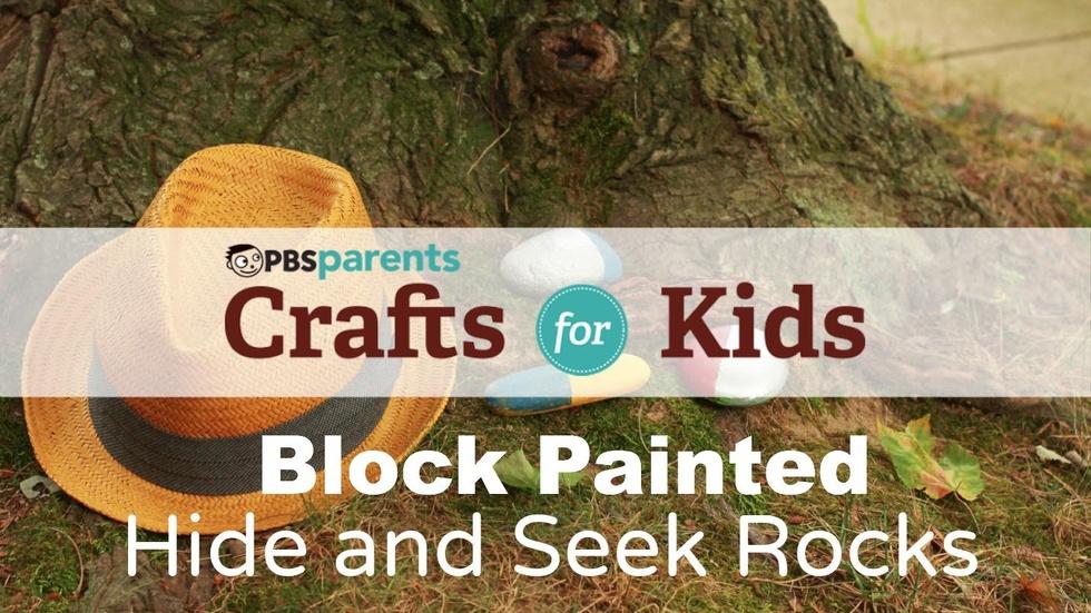 Block-Painted Hide-and-Seek Rocks image