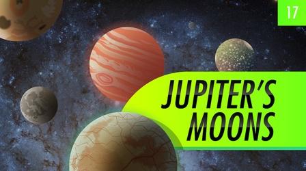Video thumbnail: Crash Course Astronomy Jupiter's Moons: Crash Course Astronomy #17