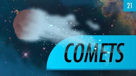 Video thumbnail: Crash Course Astronomy Comets: Crash Course Astronomy #21