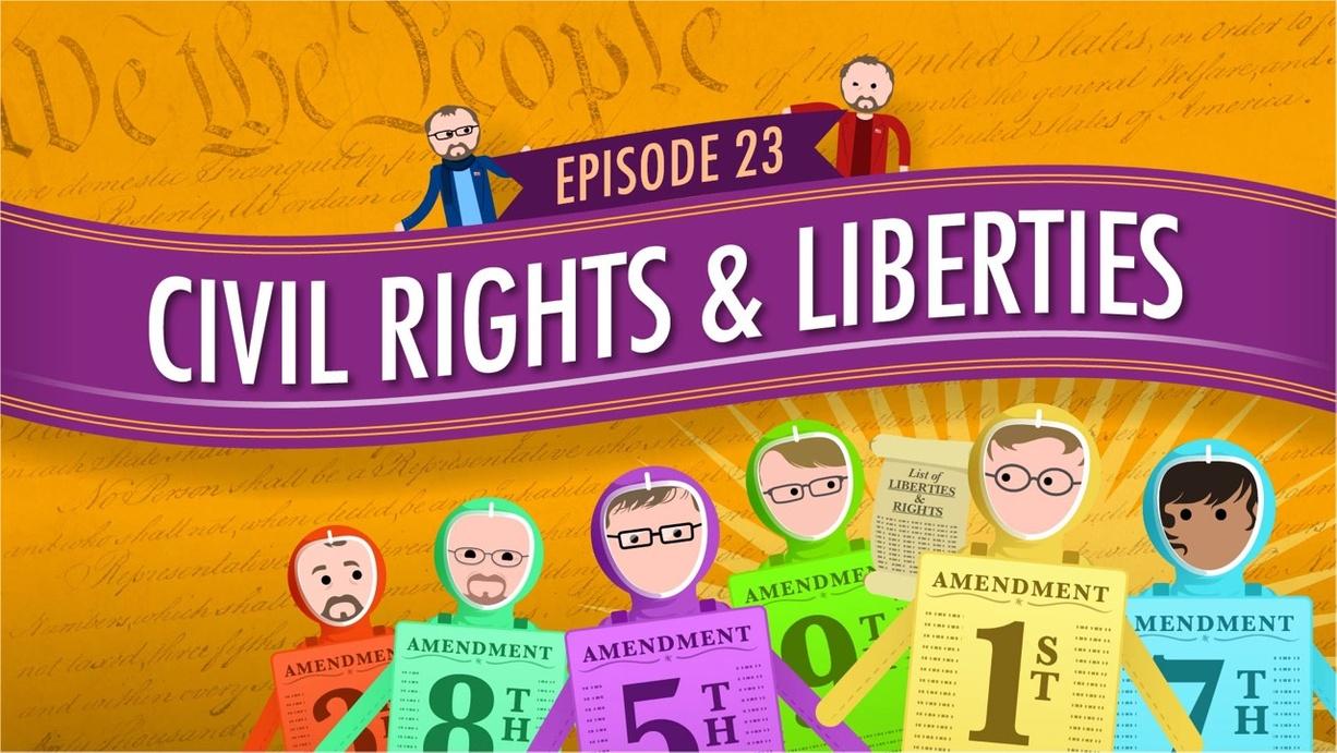 Civil Rights Liberties Crash Course Government 23 Worksheet Answers