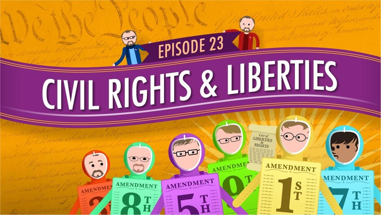 Civil Rights Liberties Crash Course Government 23 Watch On PBS Wisconsin