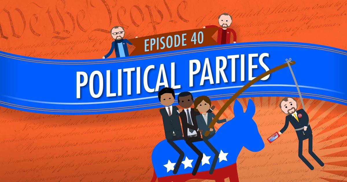 Crash Course Government and Politics | Political Parties: Crash Course Government #40 | Episode 40 | PBS NC