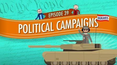 Video thumbnail: Crash Course Government and Politics Political Campaigns: Crash Course Government #39