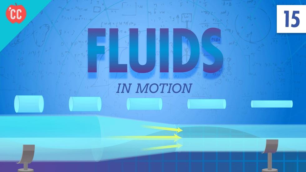 Fluids in Motion: Crash Course Physics #15 image