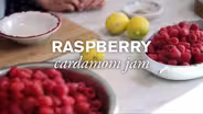 Homemade Raspberry Cardamom Jam