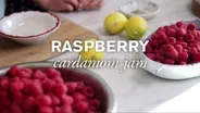 Homemade Raspberry Cardamom Jam