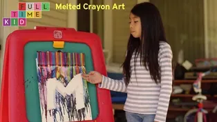 DIY Melted Crayon Art 