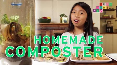 Video thumbnail: Full-Time Kid How to Make a Kitchentop Composter