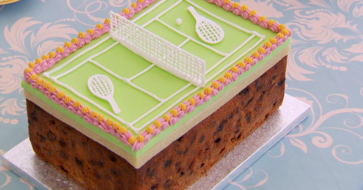 How To Make A Tennis Cake Season 3 The Great British Baking