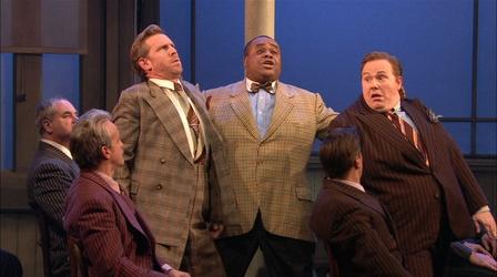 Video thumbnail: Great Performances Guys and Dolls: "Sit Down, You're Rocking the Boat"